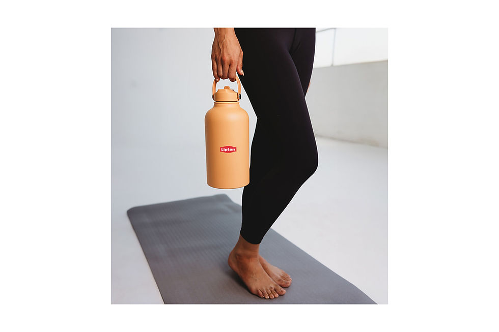 Personalised 1.8L insulated bottles featuring reusable metal straws for workplaces, fitness and promotional campaigns