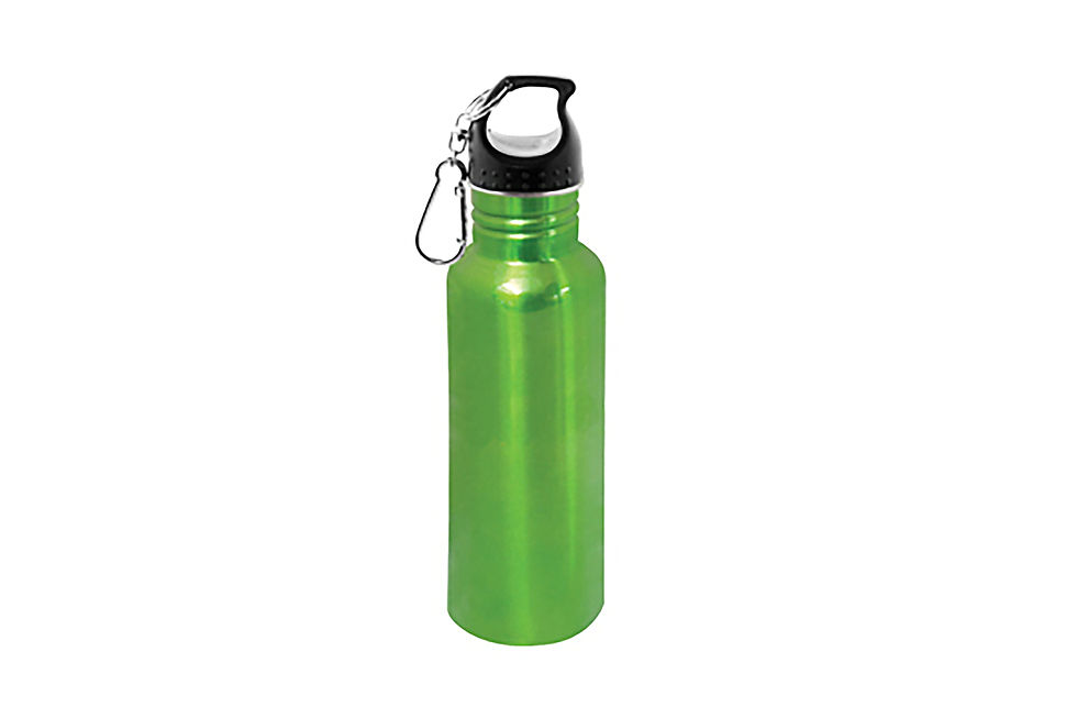 Merchandise Up - Promotional Stainless Steel Bottle with Carabiner