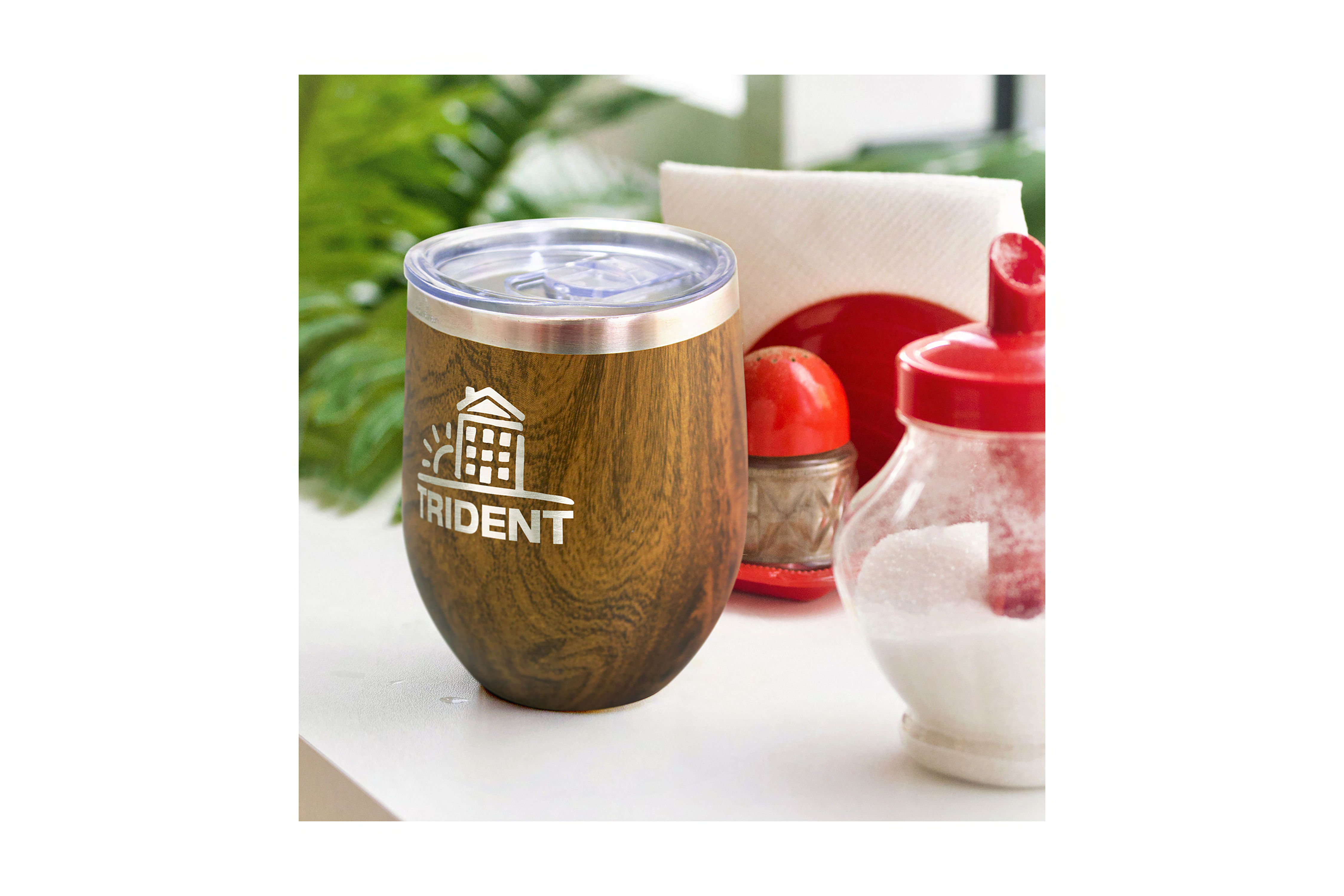 Promotional Products Australia - Custom Branded Wood Look Cups - Merchandise Up