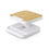 Thumbnail: Eco-conscious bamboo wireless charger phone stand with personalized logo, combining sustainability with modern convenience.