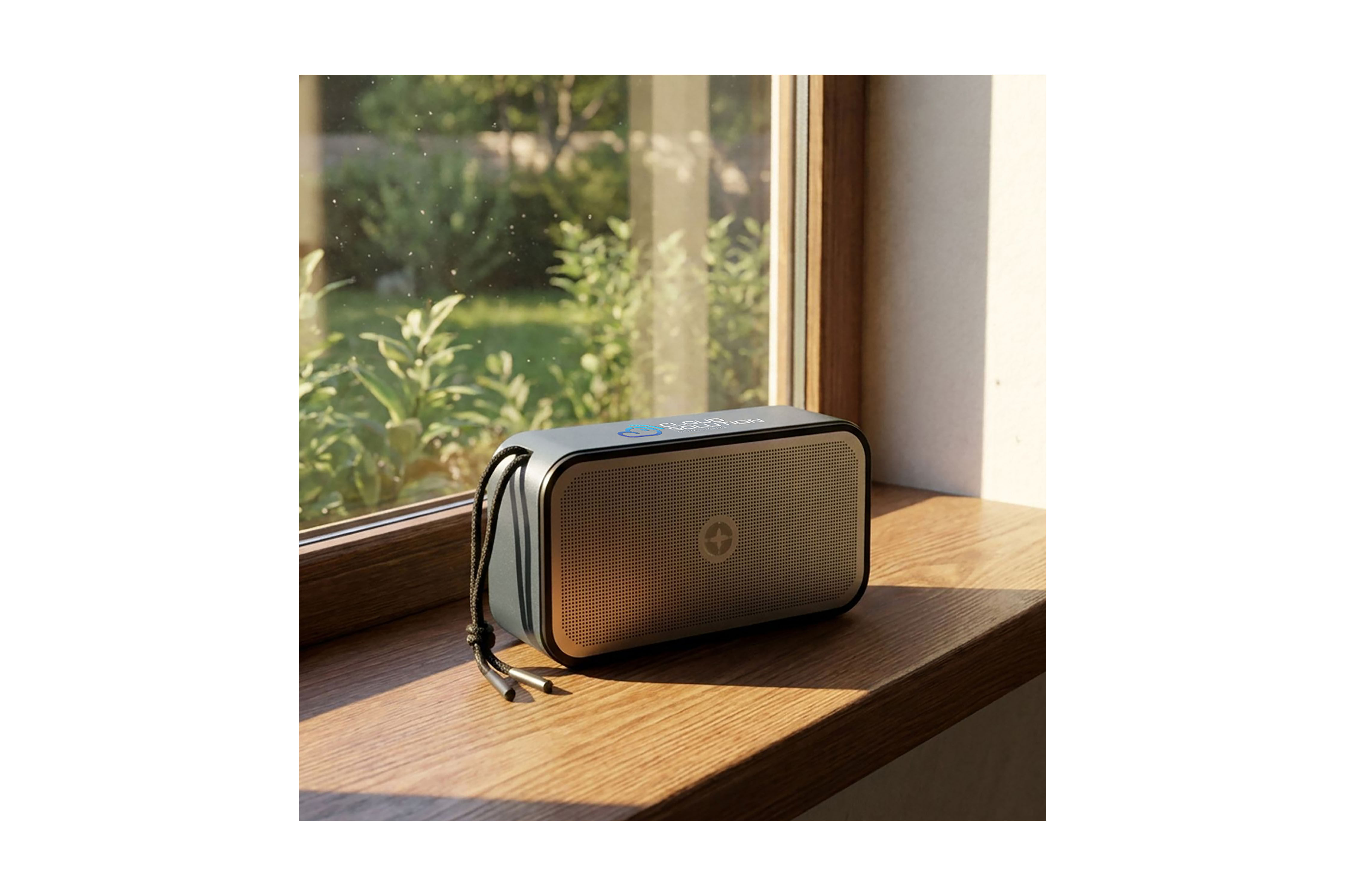SWISS PEAK 10W bass speakers customised with your company logo for premium corporate gifts and exceptional everyday sound