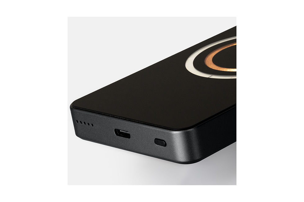 Thumbnail: Modern promotional Ingenio Wireless Power Bank with fast-charging and custom logo branding