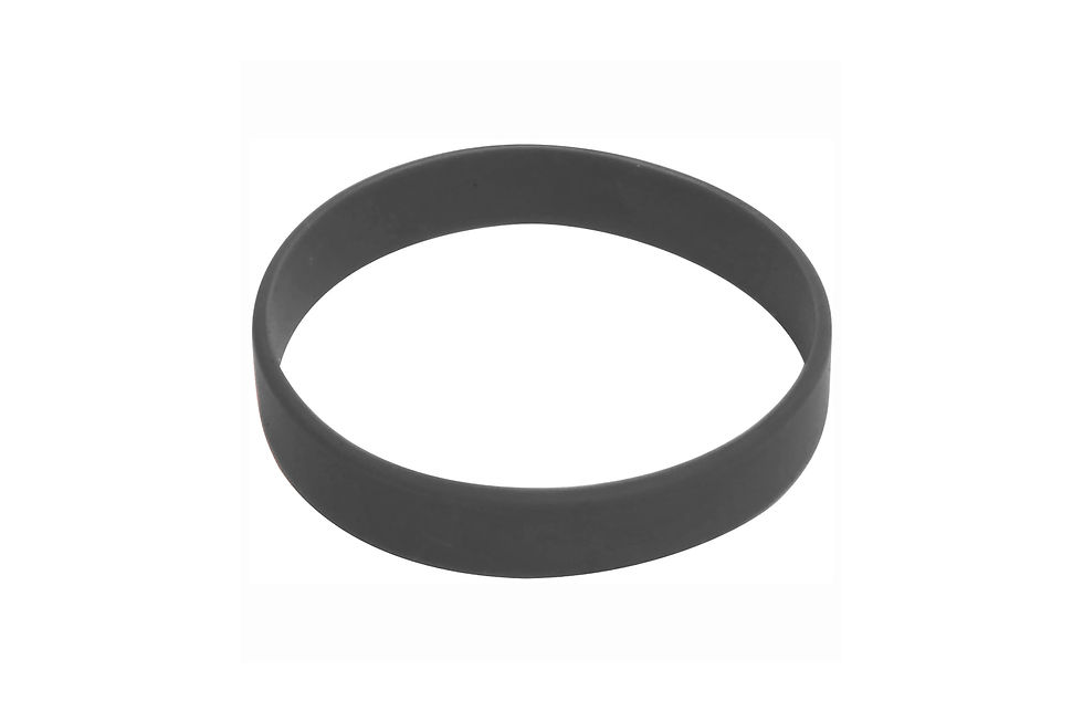 Thumbnail: Promotional Products Australia - Logo Printed Black Silicone Wristbands - Merchandise Up