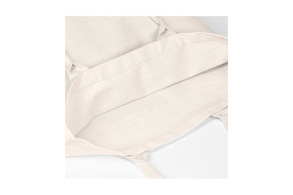 Promote your business with durable 12oz calico shopper bags customised with high-quality logo printing