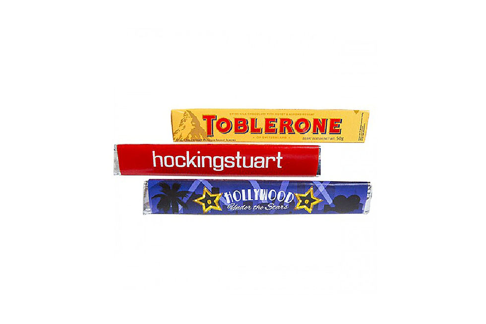 Merchandise Up - Promotional Toblerone Bars