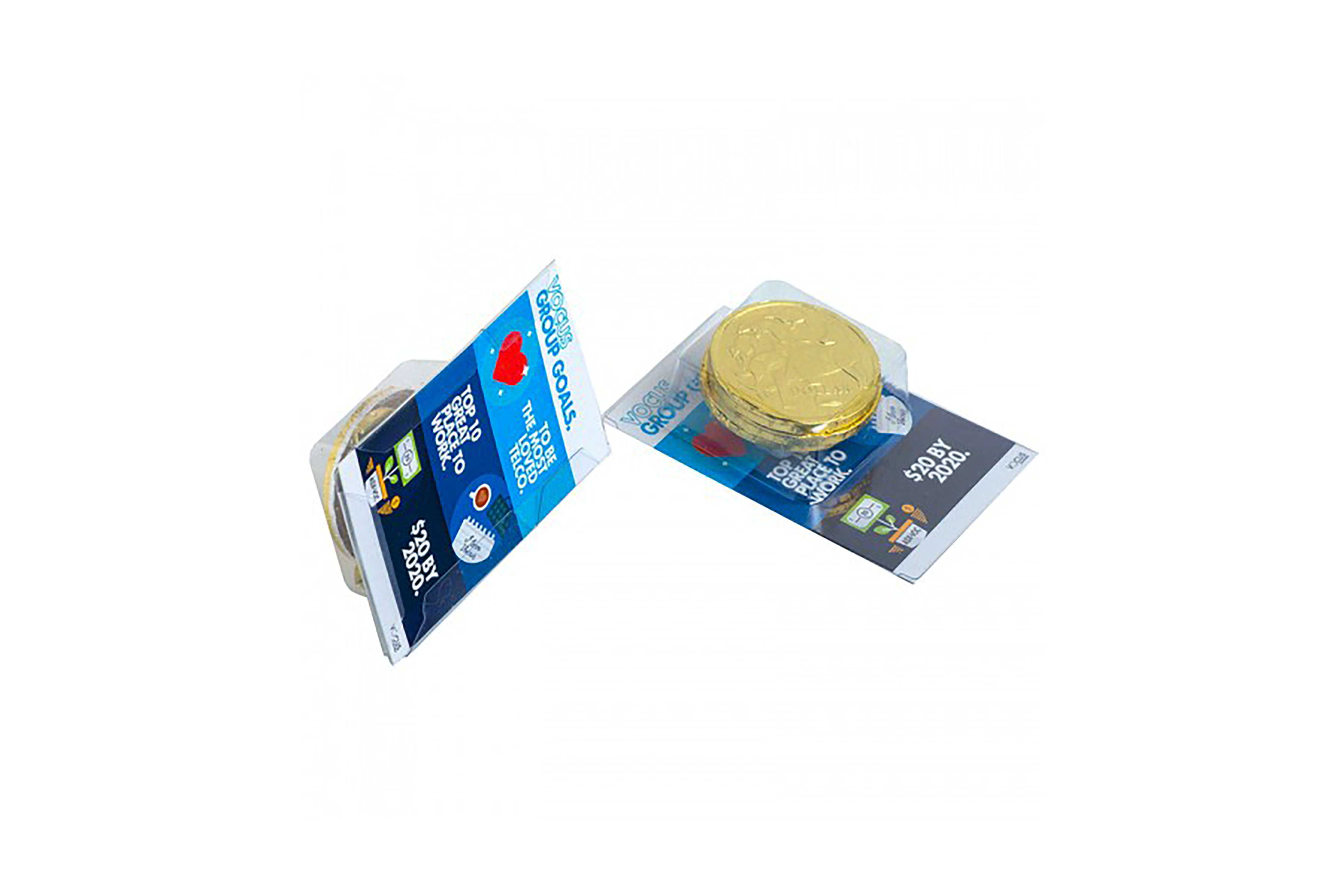 Merchandise Up - Business Cards with Chocolate Coins