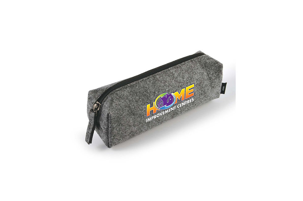 Thumbnail: Promotional rPET felt pencil cases designed for storing stationery, office essentials, and everyday accessories