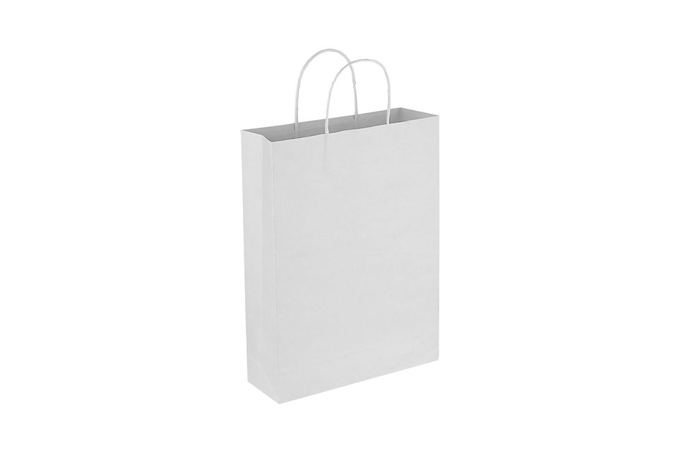 Thumbnail: Personalised A4 paper carry bags offering polished packaging for trade show giveaways, catalogues and marketing collateral