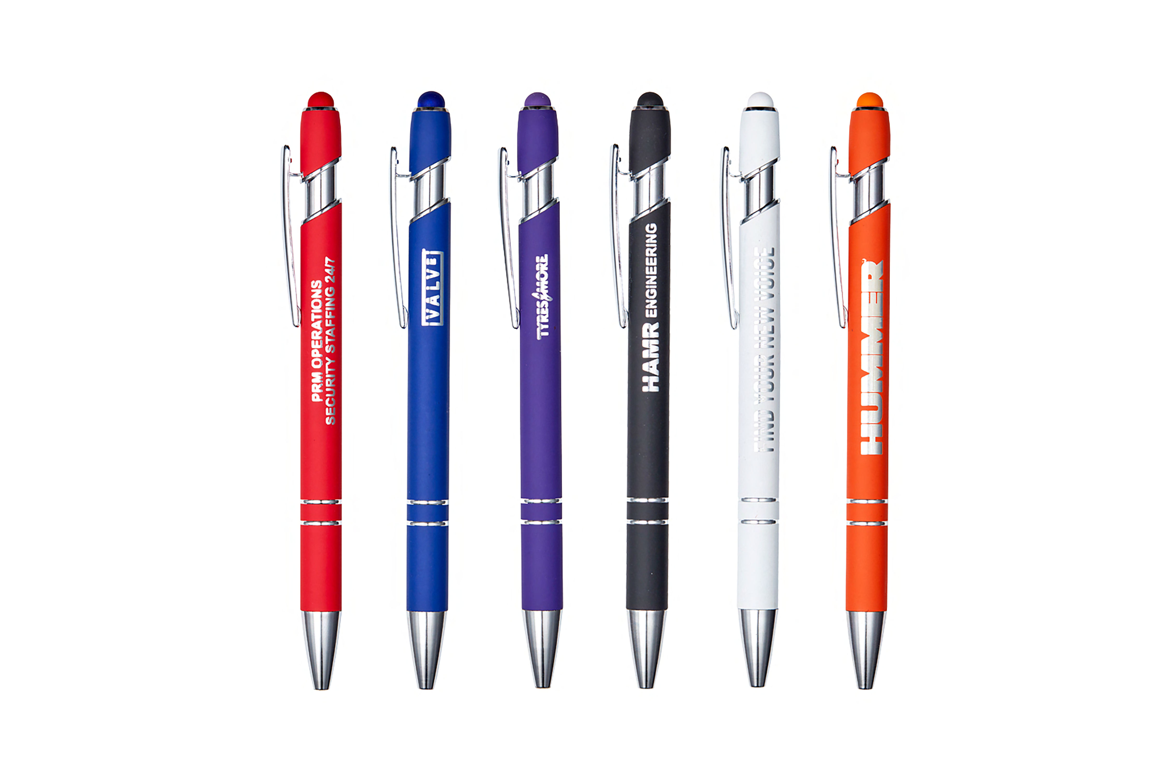 Promotional Products Australia - Custom Branded Pens with Stylus - Merchandise Up
