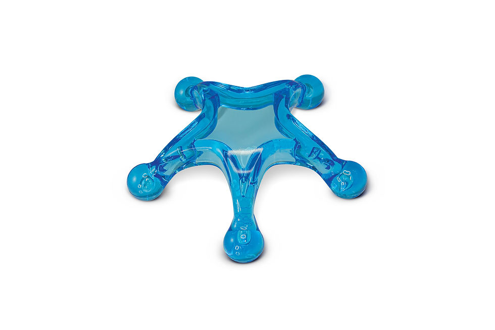 Thumbnail: Branded star-shaped massager, offering a fun and functional way to promote relaxation and well-being.