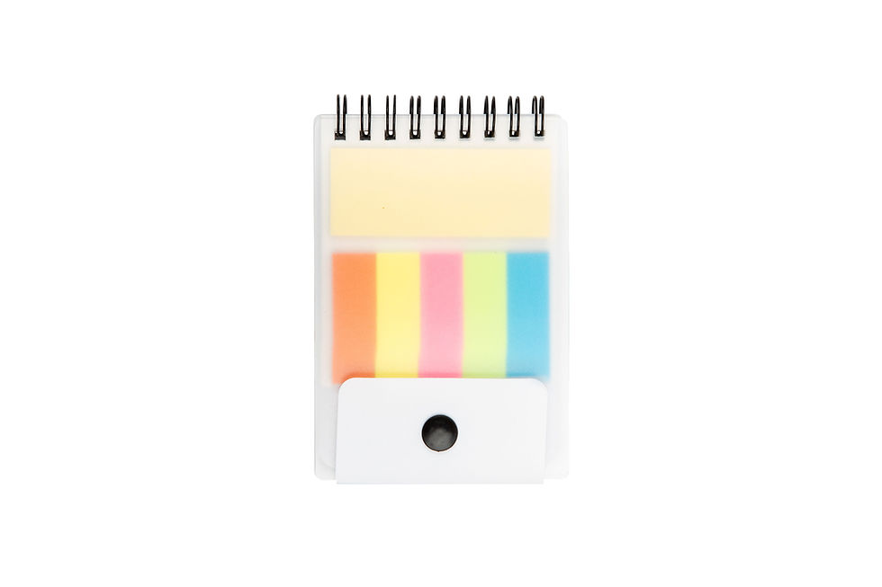 Practical personalised sticky note pads put your company logo within easy reach throughout offices, events and conferences
