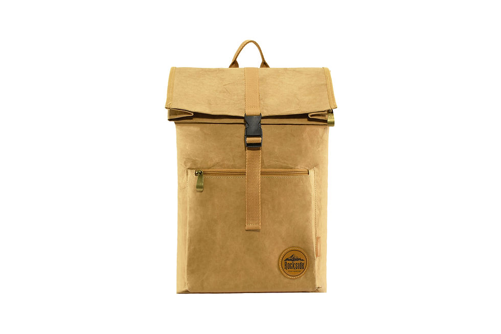 Thumbnail: Custom logo printed ROCKSIDE Somsonic backpacks combining practical storage with modern eco-inspired design
