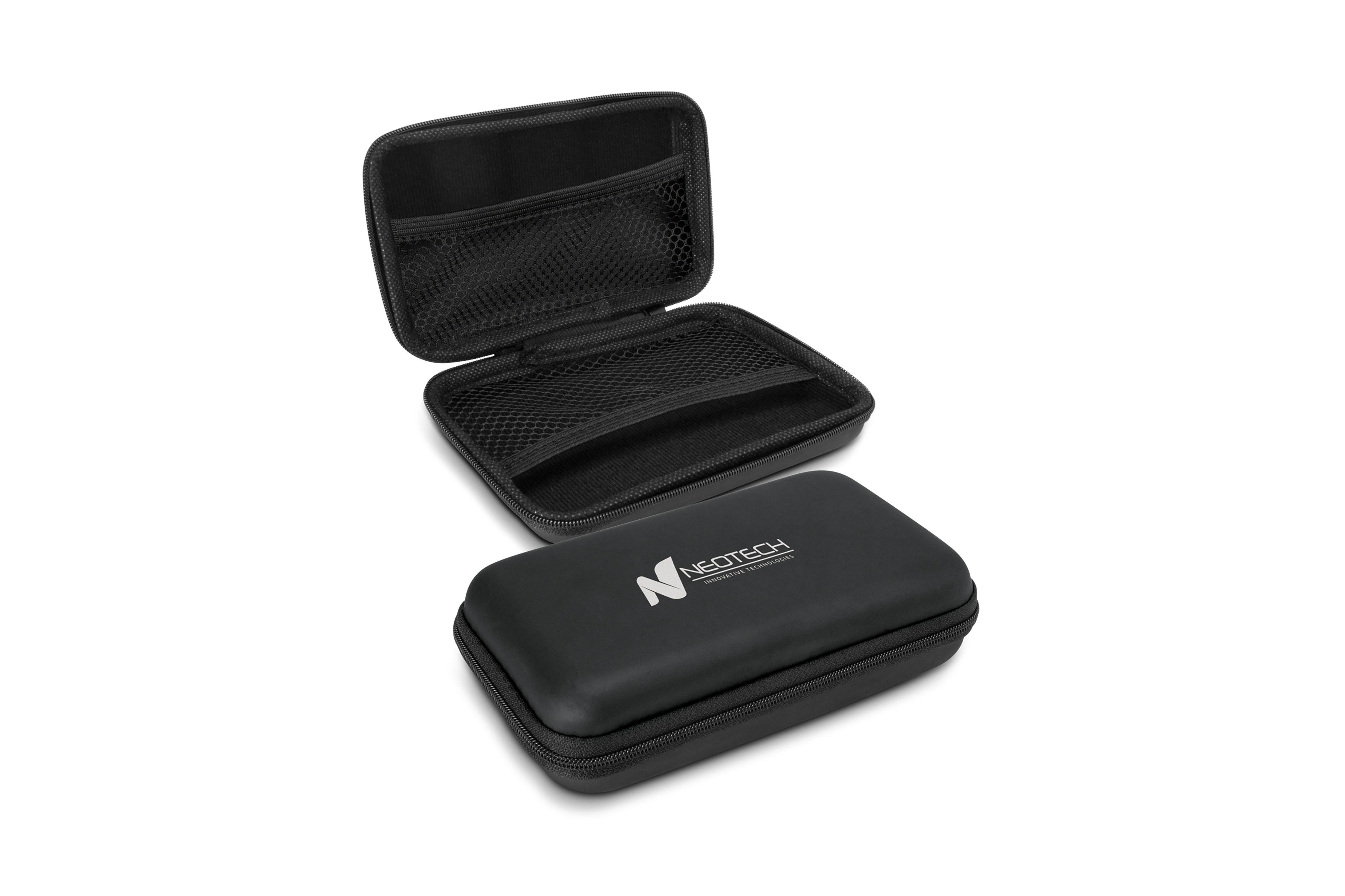 Extra-large EVA tech carry case with custom branding, perfect for storing larger electronic devices and accessories securely.