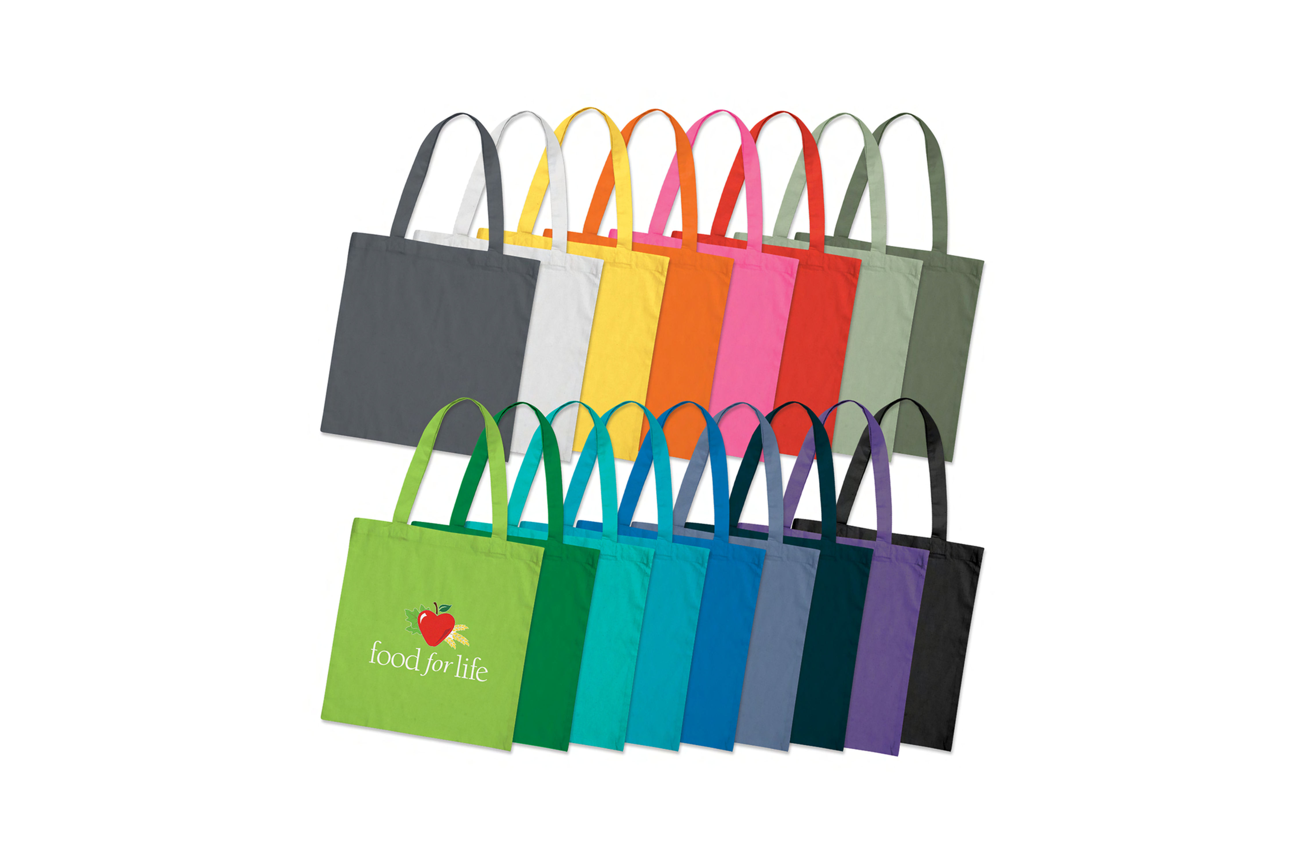 Promotional Products Australia - Logo Printed Cotton Calico Tote Bags - Merchandise Up