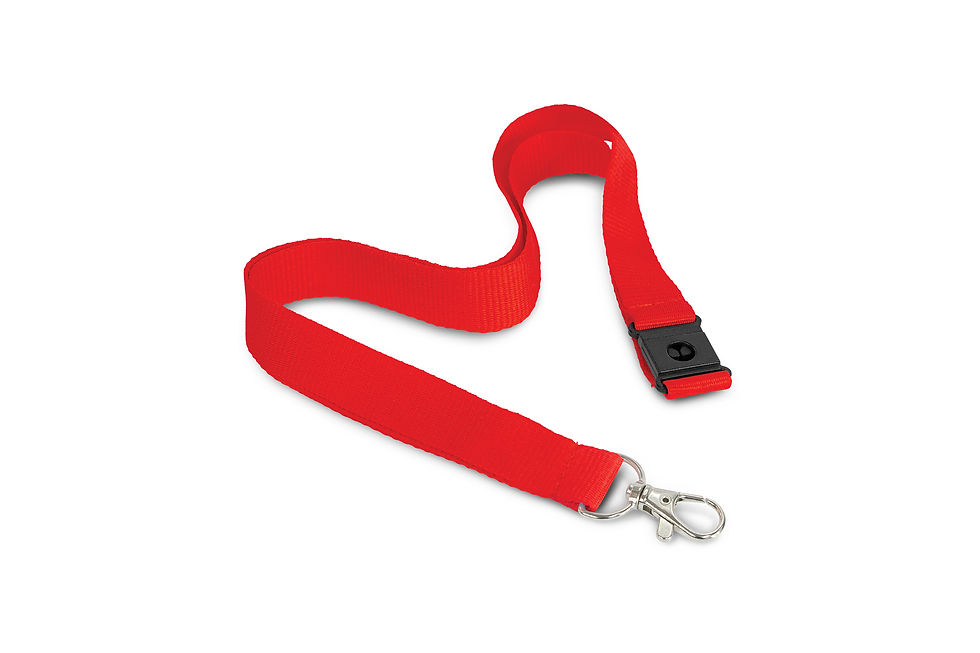 Thumbnail: Promotional Products Australia - Custom Branded Lanyards with Raised Logo - Merchandise Up