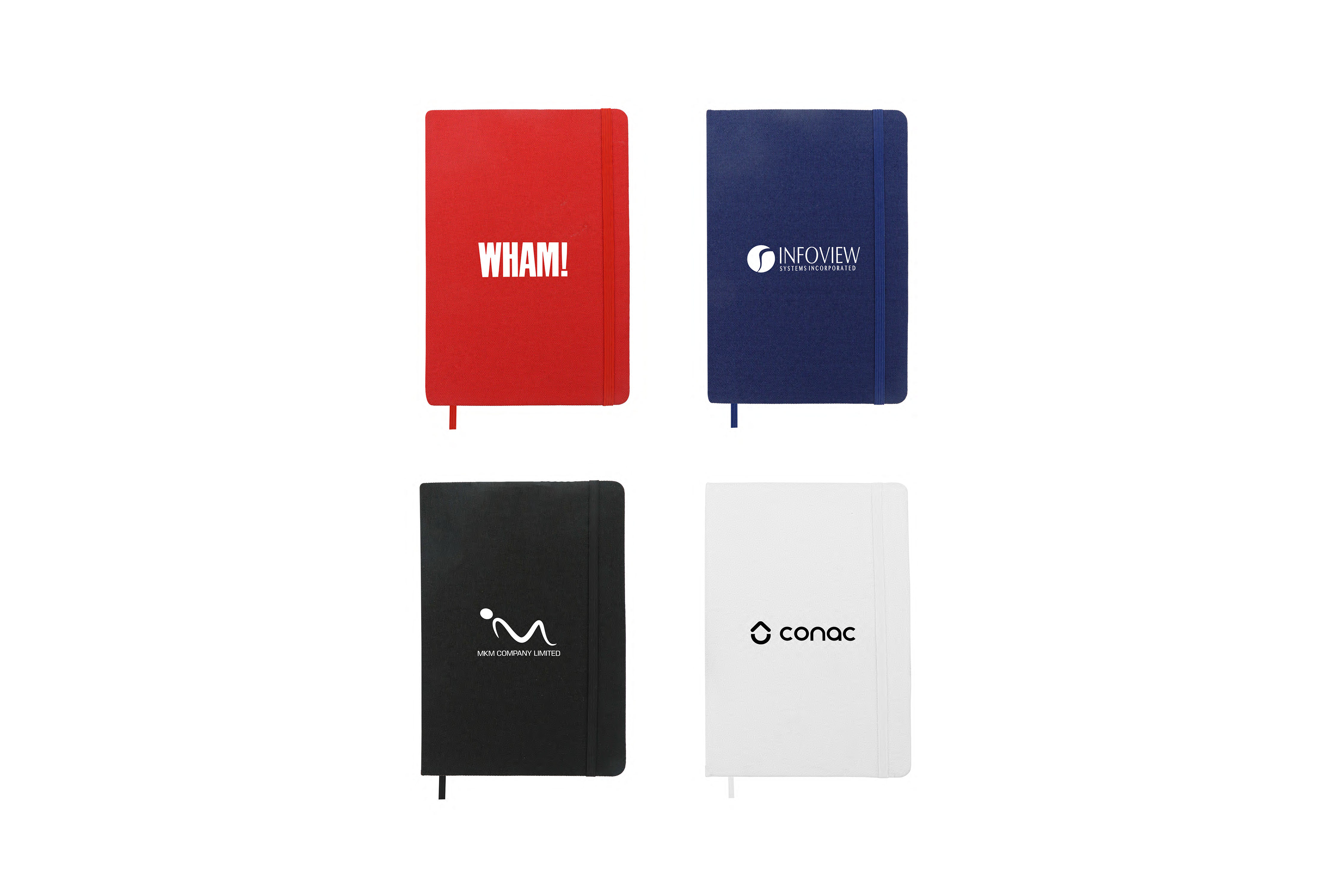 Promotional Products and Giveaways Australia - Custom Branded RPET Notebooks with Logo - Merchandise Up
