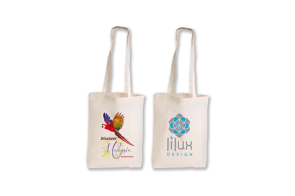 Promotional Products Australia - Custom Branded Calico Tote Bags - Merchandise Up