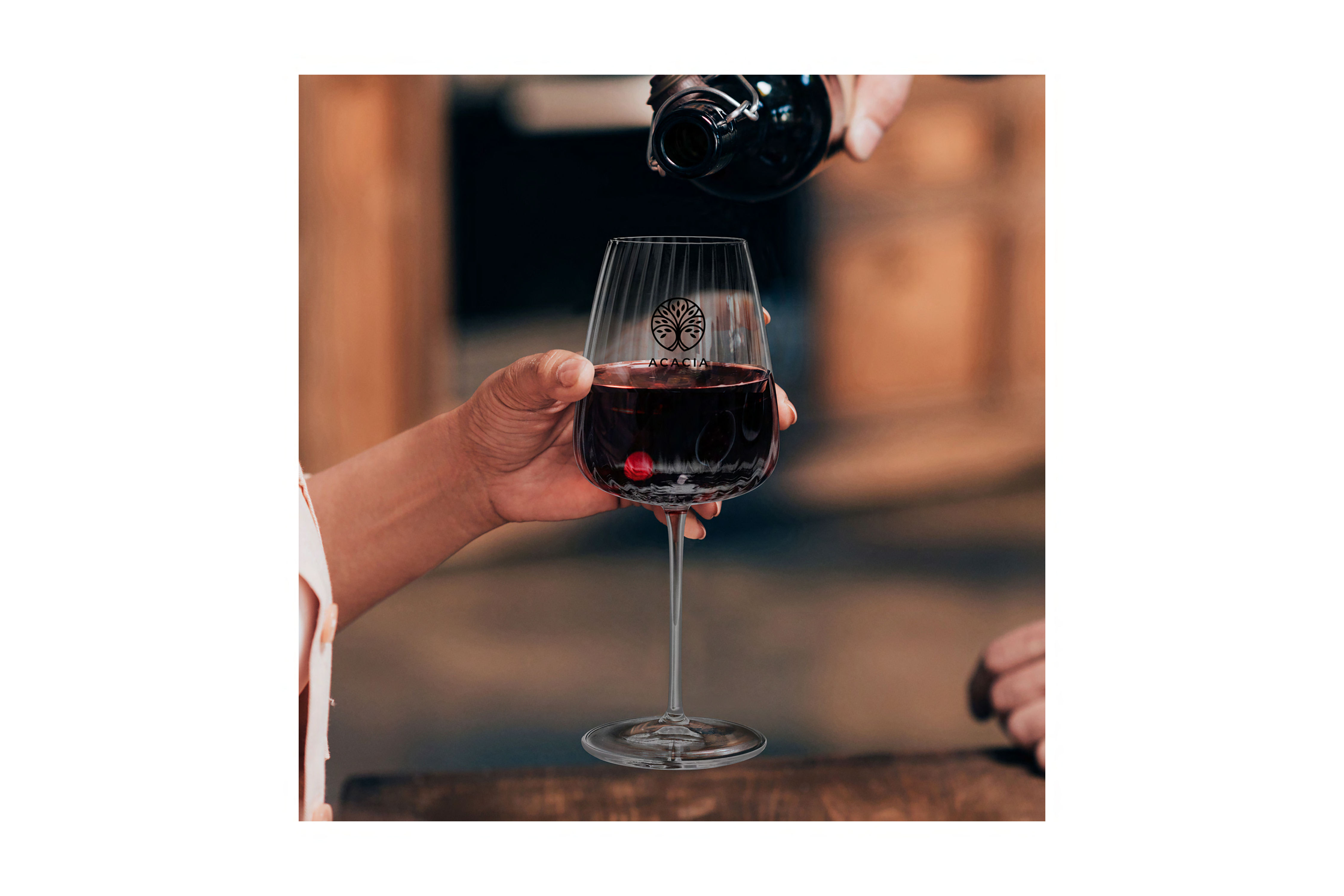 Promotional Products Australia - Custom Branded Italian Bordeaux Glasses - Merchandise Up