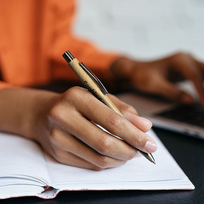 Promotional Products Australia - Custom Branded Paper Pens - Merchandise Up