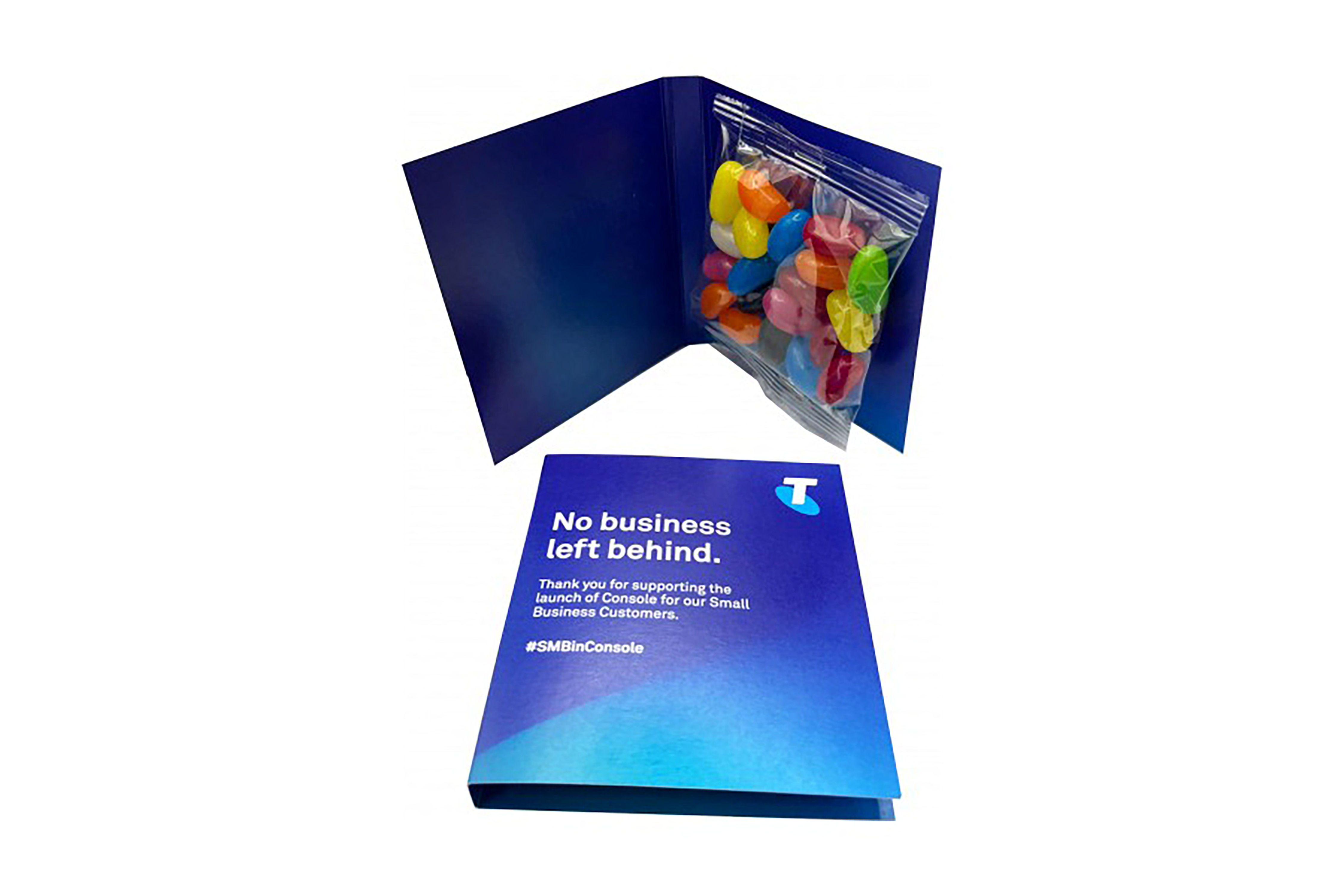 Merchandise Up - Custom Printed Greeting Cards with Australian Made Jelly Beans