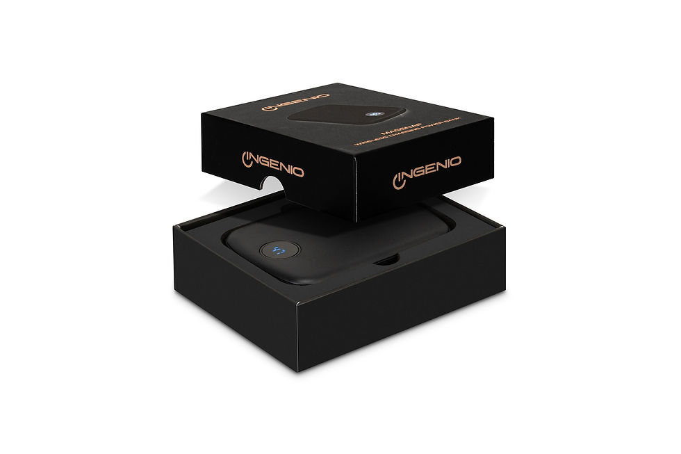 Thumbnail: SKU 3766 - INGENIO MagSnap Wireless Charging Power Banks (5000mAh)