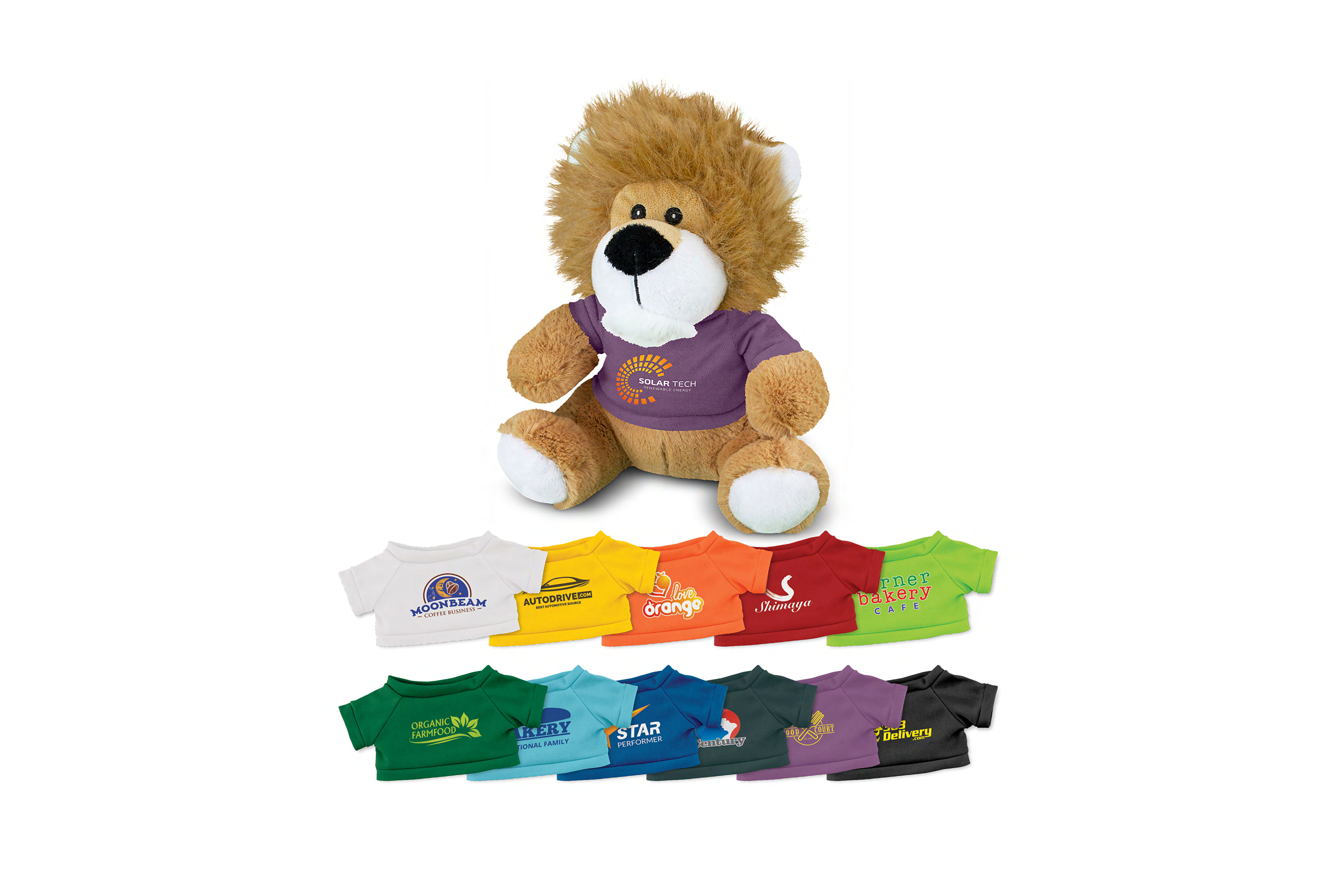 Promotional Products Australia - Custom Branded Lion Plush Toys - Merchandise Up