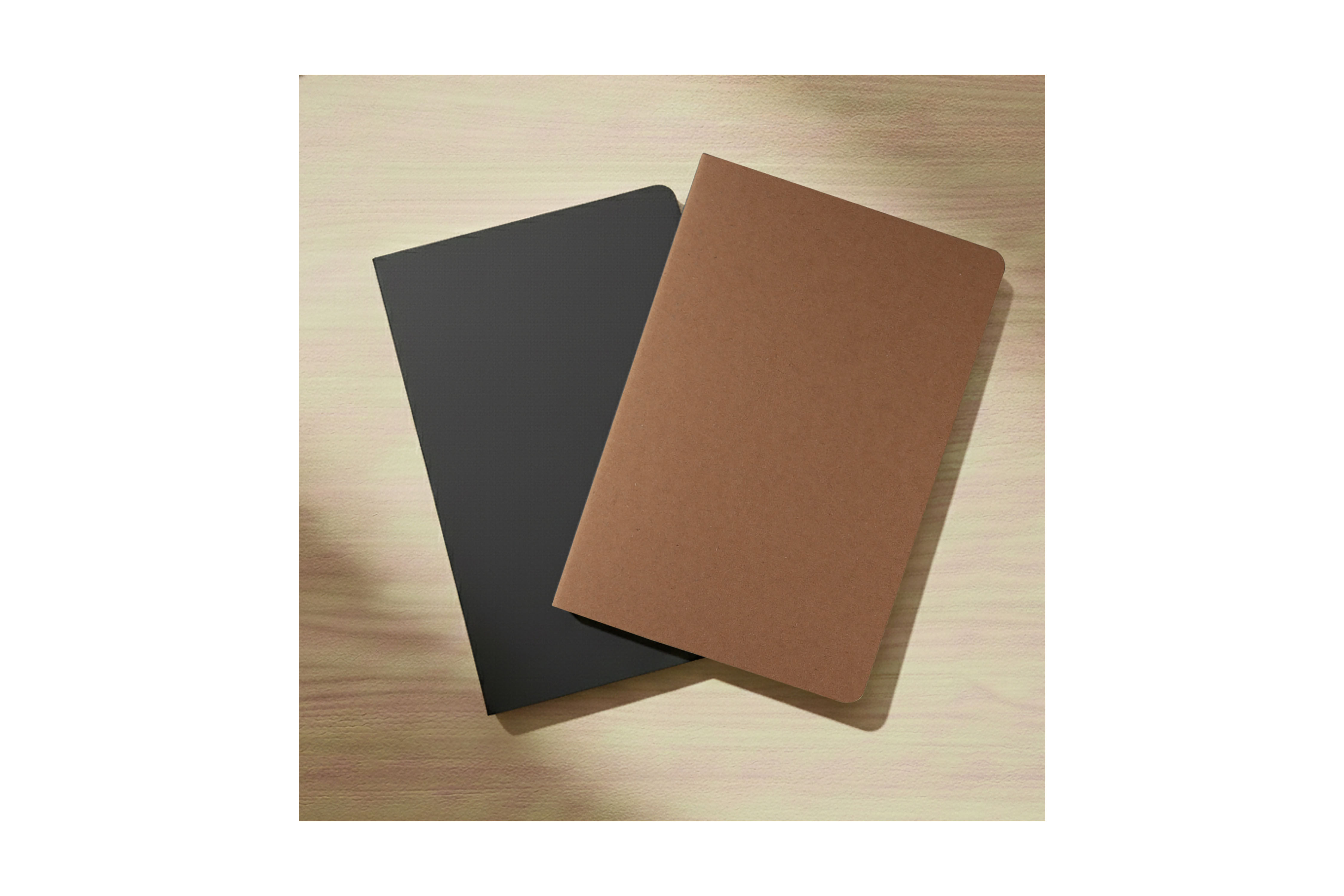 A5 notebooks with optional NFC technology customised with your logo for interactive branding and modern business promotions