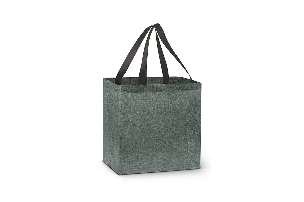 Thumbnail: Promotional Products Australia - Custom Branded Two Tone Shopping Bags - Merchandise Up