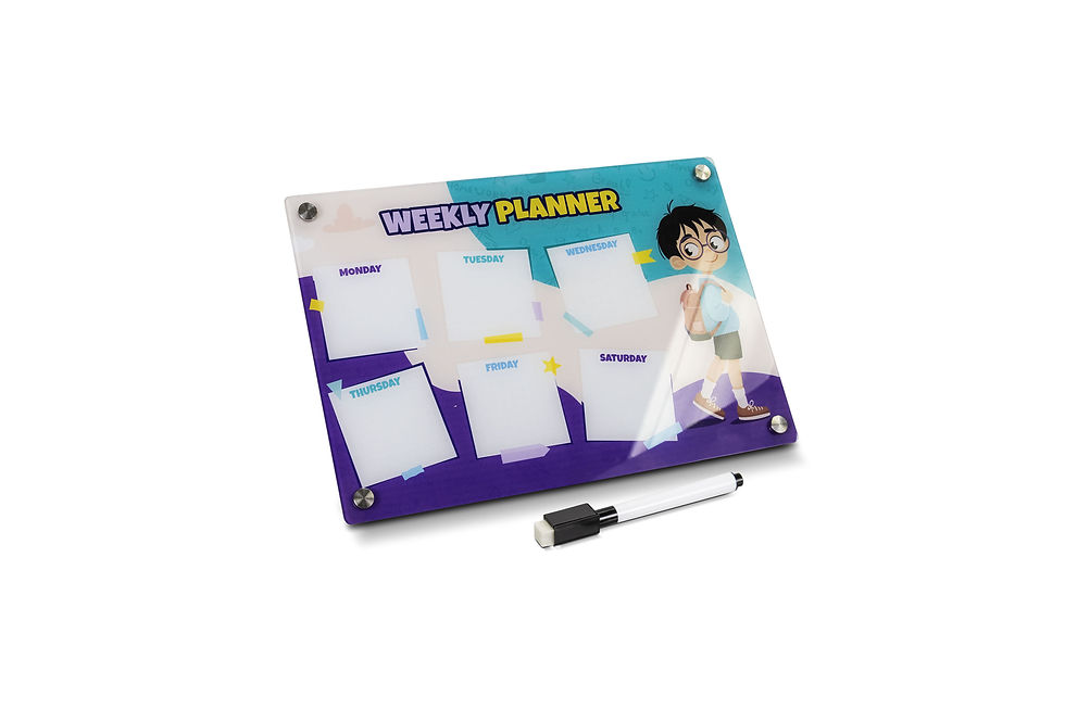 Thumbnail: Promotional magnetic fridge planners with custom logo printing for everyday brand visibility