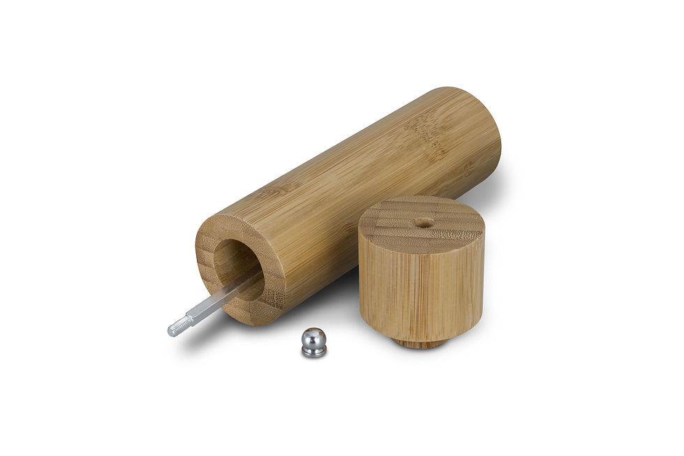 Thumbnail: Personalized pepper mill with logo, perfect for restaurant promotions, chefs, and kitchen-related events.