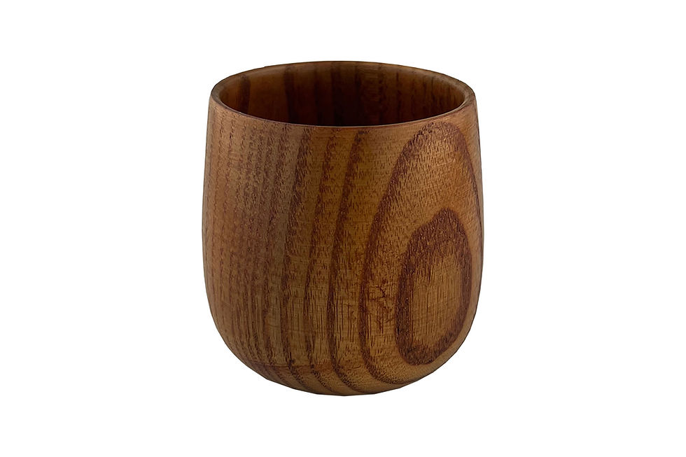 Thumbnail: Natural jujube wood gives this reusable 210ml cup a unique finish for eco-inspired campaigns, events and business gifting