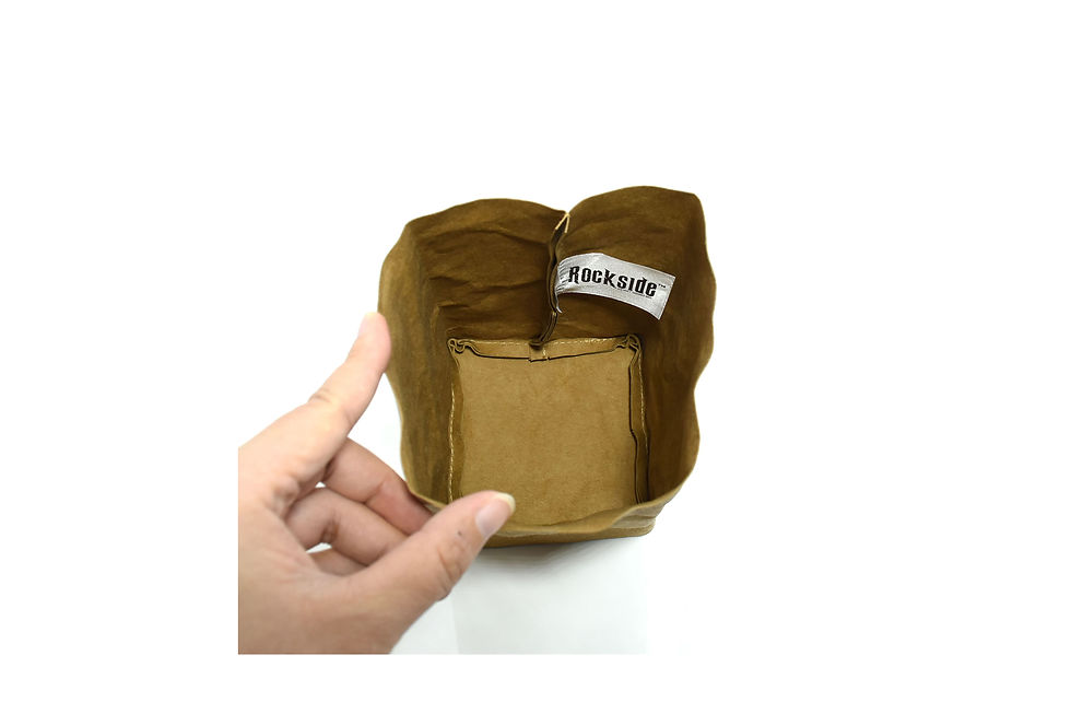 Thumbnail: Custom logo branded ROCKSIDE Sewo storage bags offering a modern eco-inspired solution for organising smaller essentials