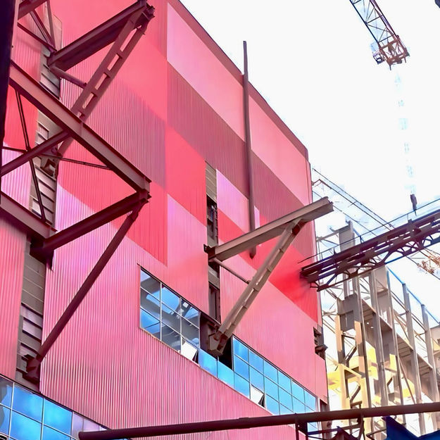 Монтаж металоконструкцій під зовнішні мережі