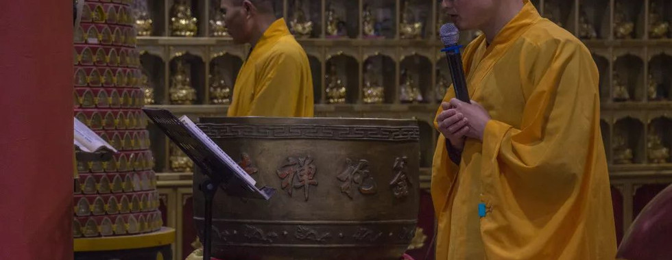 Morning buddhist classe