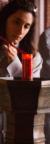 Buddhist temple experience