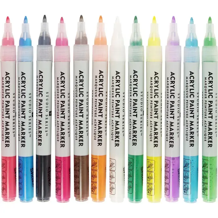 Thumbnail: Studio Series Acrylic Paint Markers (Set of 12)
