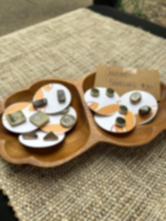 Earring Studs- ceramic