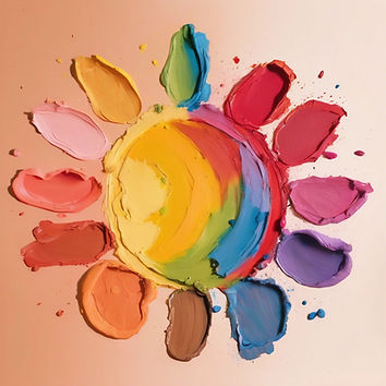 a paint palette as a sun.jpg