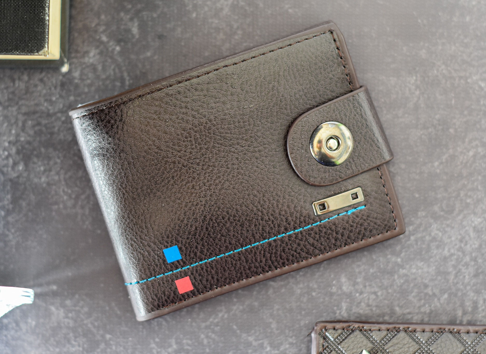 Billetera de temporada para hombre