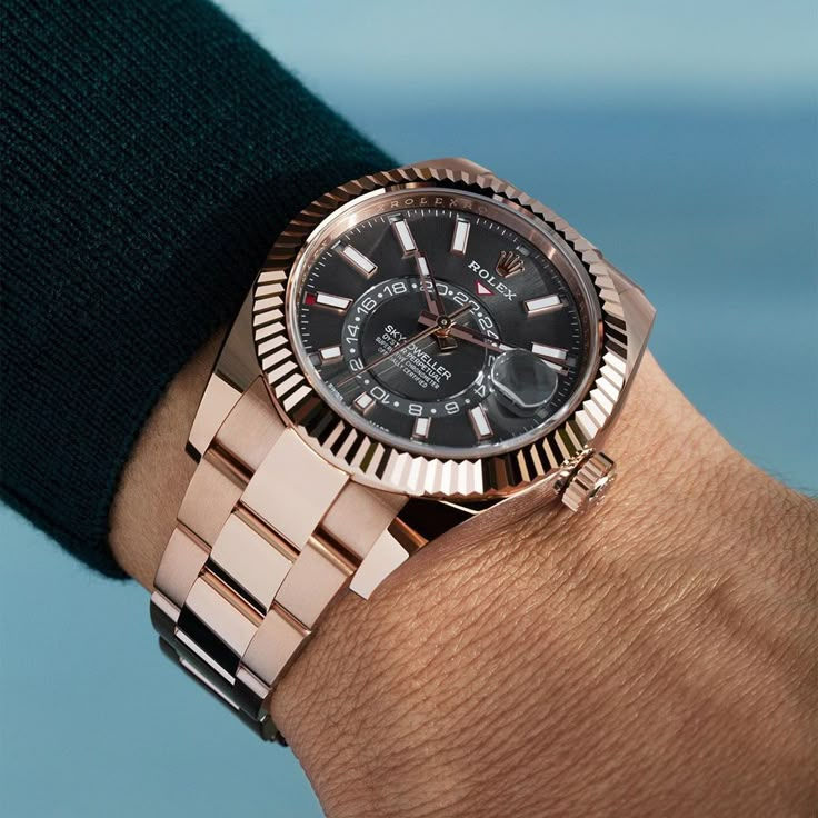 Sky-Dweller Rose Gold Black (AAA+ Plus)