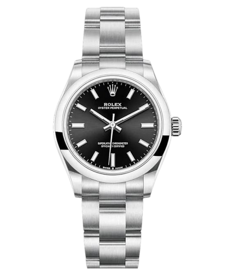 Miniatura: Oyster Perpetual Black AAA+ Plus (Transferencia 328.000)