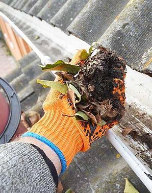 Cleaning Gutter