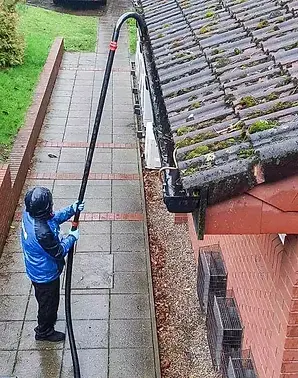 Cleaning Gutter