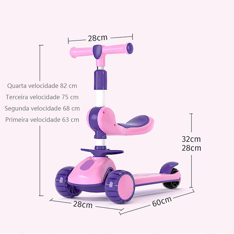 Thumbnail: Patinete Infantil com Assento