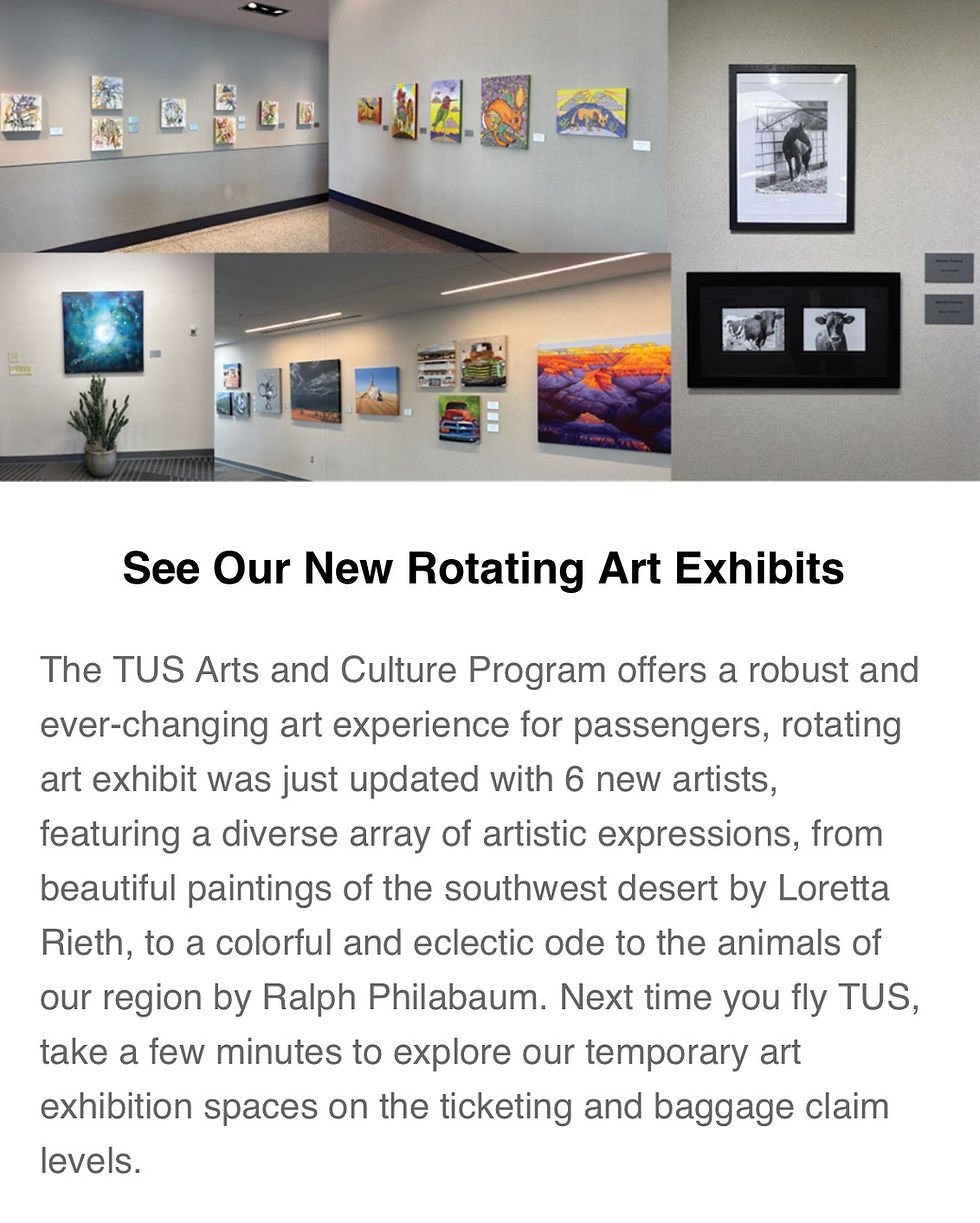 Art at Tucson International Airport Through December 2025
