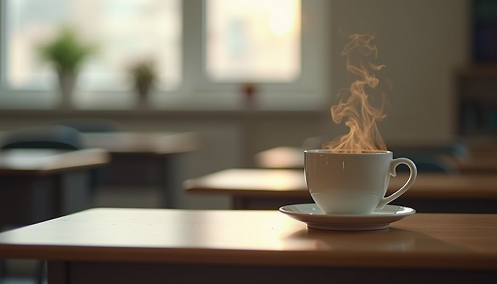 Boosting Classroom Dynamics with Coffee for Teacher Focus