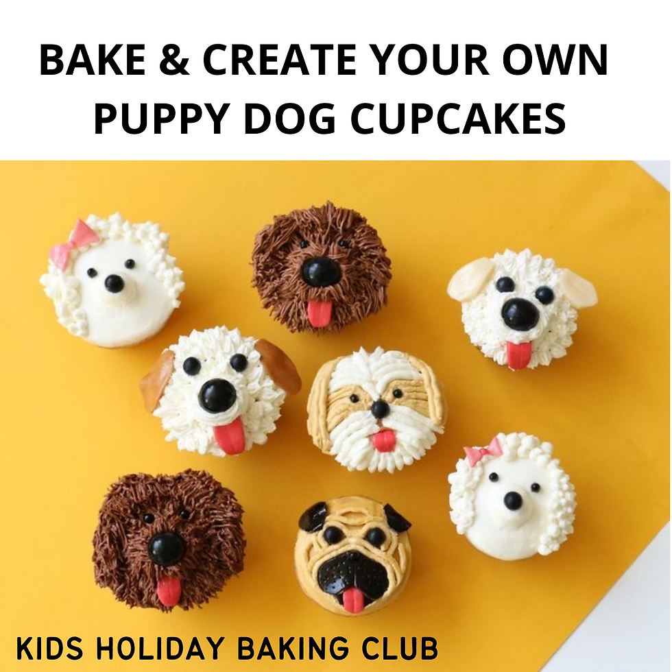 Puppy Dog Cupcakes