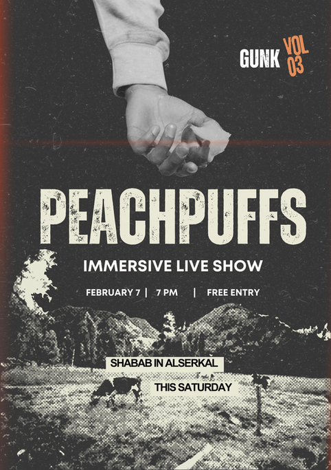 eachPuffs creative director, grunge visuals, indie-rock media, band photography, music posters, promotional videos, Victoria Dorei, music branding, visual identity, music marketing, tour visuals, 90s aesthetic