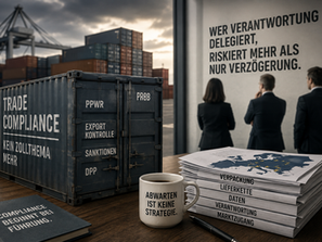 Trade Compliance ist kein Zollthema mehr