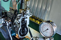 Mercedes Benz Black Forest Tech Session W113 Pagoda Fuel injection pump on EFEP 385A test bench